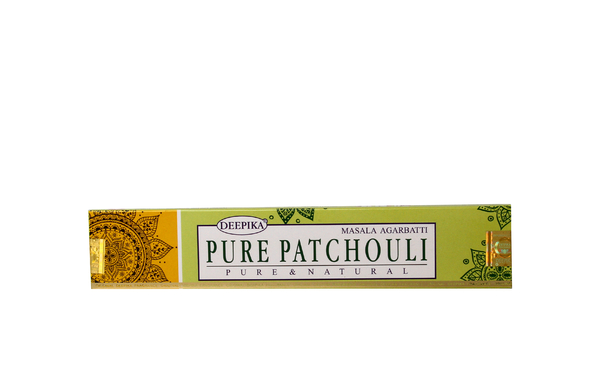 Благовония Pure Patchouli - Чистые пачули, (Deepika), 15 гр, 12 уп./коробке, Индия, (Б-03-07)