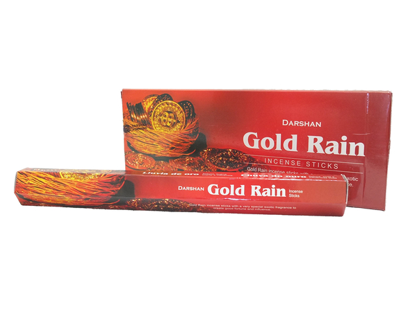 Благовония на угольной основе Darshan "Gold Rain" (б-24-146)