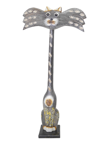 Кот с длинной шеей и широкой мордочкой, 3 цвета (к-149)