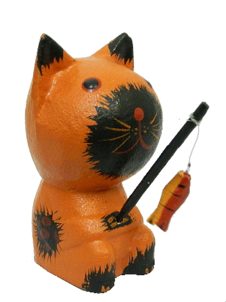 Кот-рыбак маленький, 4 цвета (кр-42)