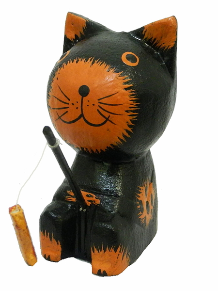 Кот-рыбак маленький, 4 цвета (кр-42)