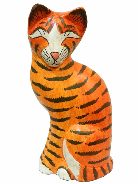 Кот смотрит вниз, 4 цвета (к-644)