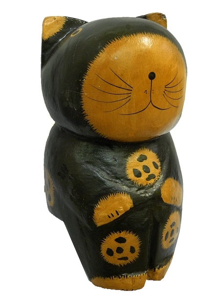 Кот-рыбак толстый, 3 цвета (кр-30)