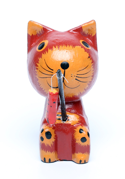 Кот-рыбак маленький, 4 цвета (кр-42)