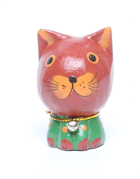 Котик с колокольчиком, 4 цвета (кн-204)
