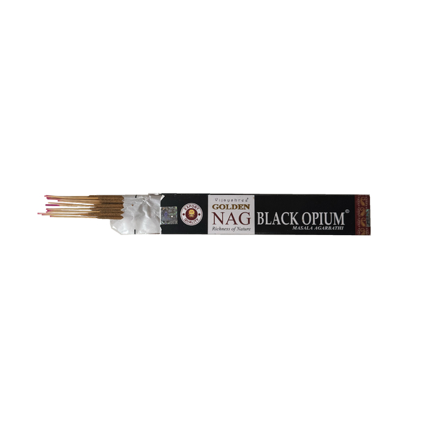 Благовония на пыльцевой основе Vijashree "Nag Black Opium" (б-31-28)