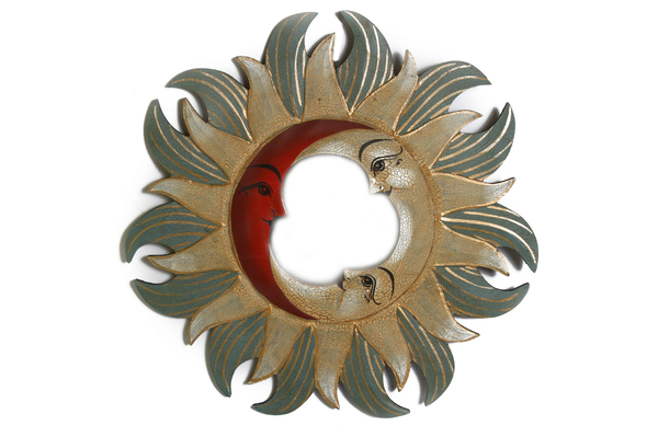 Солнышко-зеркало, (Индонезия), d-50 см, 5 цвета (си-243в)